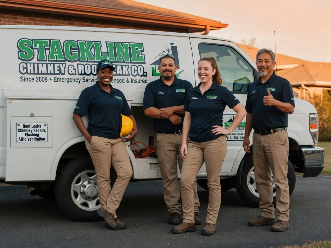 Chimney flashing repair company in Hale, MO